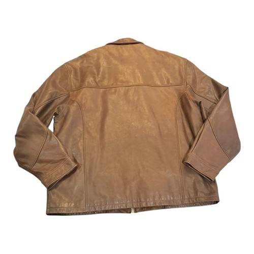 The Territory Ahead Men’s Genuine Leather Jacket Coat Size XXLT - Picture 3 of 14