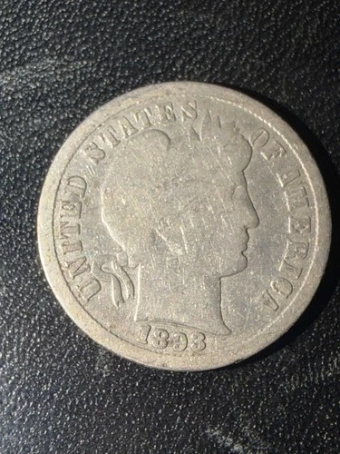 1893 S Barber Liberty Head Dime G