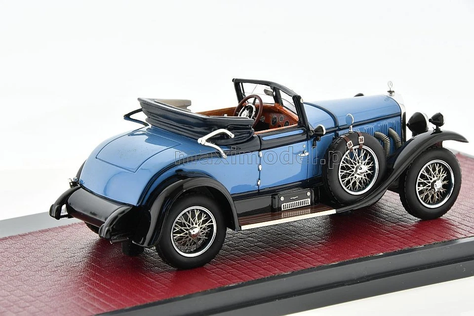 MERCEDES Benz 630K Sport Cabriolet Hibbard Darrin 1927 1/43 MATRIX MX41302-201 - Image 2 of 4