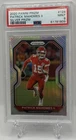 Patrick Mahomes II 2020 Panini Prizm Silver Prizm #124 PSA Mint 9! Chiefs