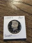 1993-S Silver Kennedy Half Dollar-Choice Gem Proof Lustrous, Free Shipping, Fast