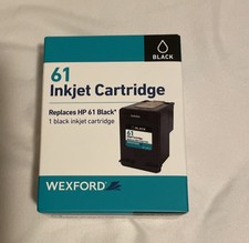 Ink Wexford Black Ink Cartridge HP 61 Brand New In Box