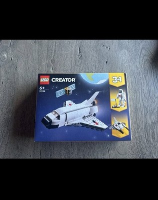 LEGO 31134 Creator 3in1 Spaceshuttle, Umbaubar Zum Astronauten oder Raumschiff