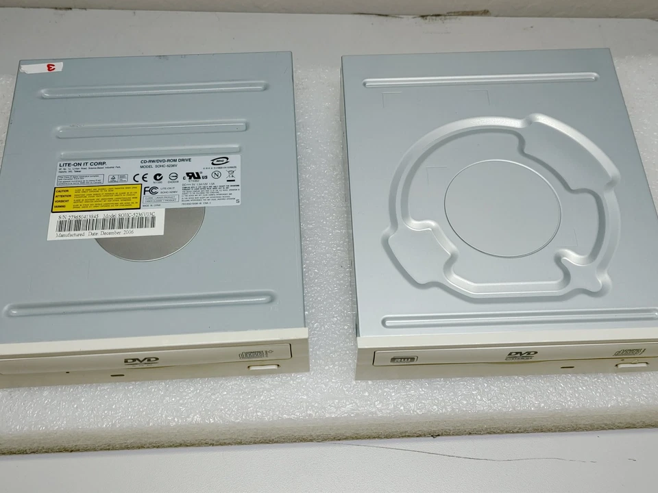 Lote de 2 unidades de CD-RW/DVD-ROM Lite-On SOHC-5236V iHap322-98 SOHC-5236V03C Foto 4 de 4