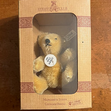 Steiff Club Mini Teddy Bear 1922 Replica w/ Box COA 1997 MPN 420092