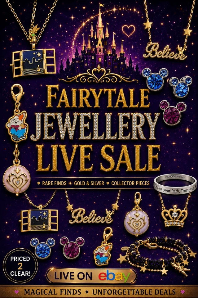 Mickey & Minnie's Fairytale Jewellery Collection