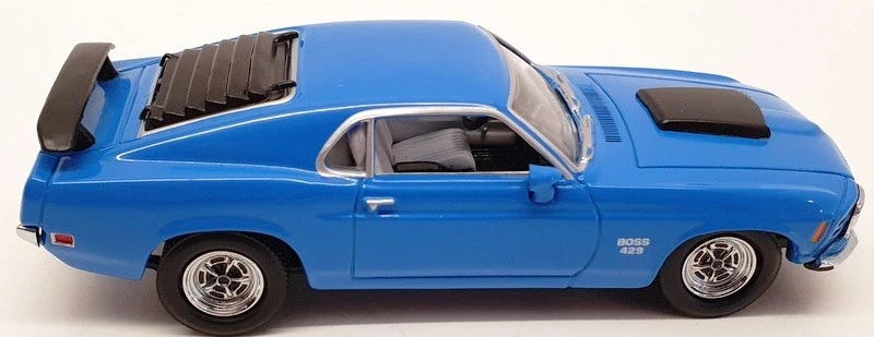 Matchbox 1/43 Scale Model Car  92687 - 1970 Ford Mustang Boss 429 - Blue - Image 3 of 4