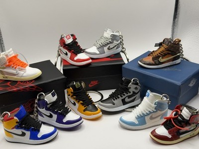 Nike Trainer Sneaker Schlüsselanhänger 3D Jordan Mini Keychain Sportschuh Autoschlüssel
