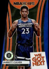 2019-20 Hoops Premium Stock #21 Jarrett Culver We Got Next Blue Rookie E1
