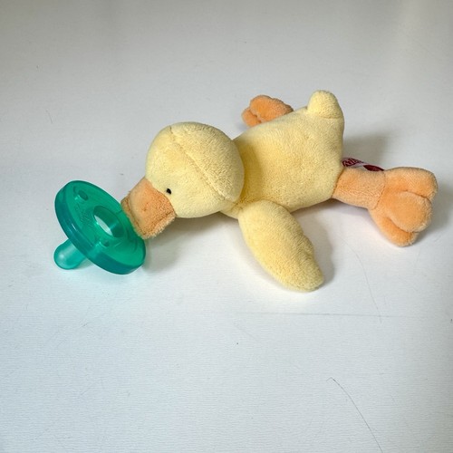 WubbaNub - Orange Duck Infant Pacifier