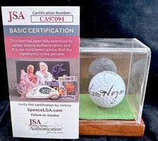 BEN HOGAN SIGNED LEGEND 4 GOLF BALL JSA COA THE HAWK PGA HOF LEGEND RACC TRUSTED