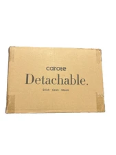 Carote 17 Pcs Granite Non Stick Pots and Pans Set with Removable Handle