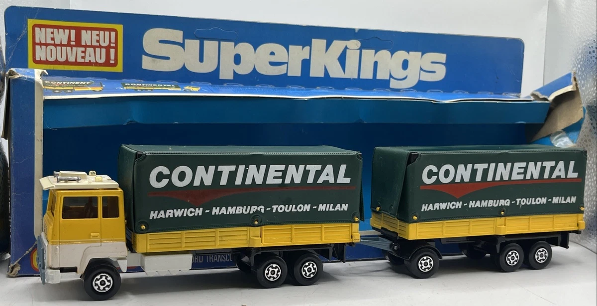 MATCHBOX SUPERKINGS / K21 Ford Transcontinental Truck & Trailer Set
