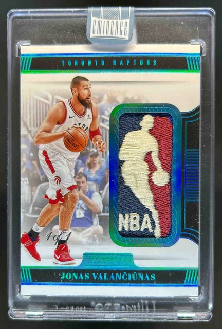 2024-25 Panini Eminence Jonas Valanciunas Logoman NBA Patch #1/1 Raptors