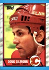 1989 Topps Hockey Doug Gilmour #74 PSA 10