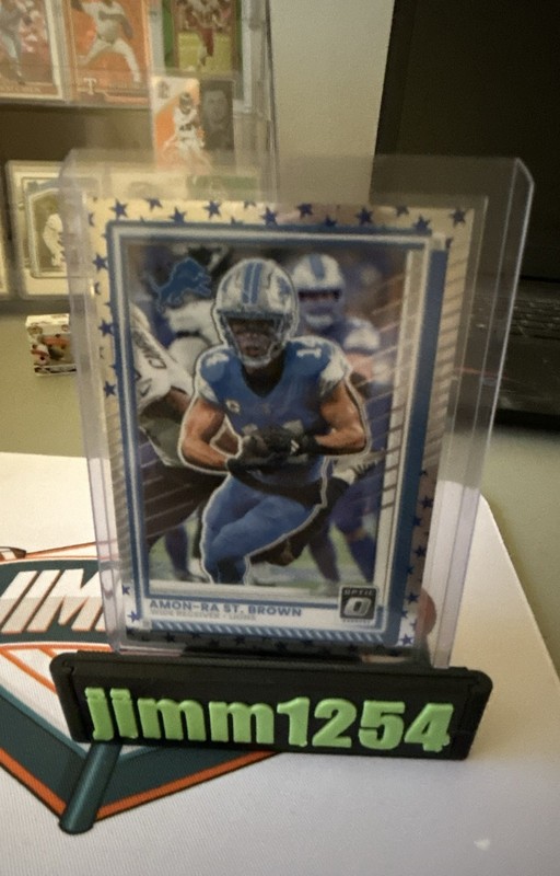 2025 Panini Donruss Optic - Amon-Ra St. Brown #63 Stars Prizm