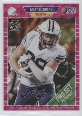 2021 Leaf Pro Set Metal Pink Wave 28/30 Matt Bushman #62 n3g