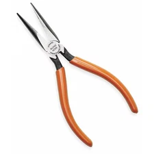 JONARD TOOLS BLONGNOSE Long Nose Plier, 6-5/8", Serrated