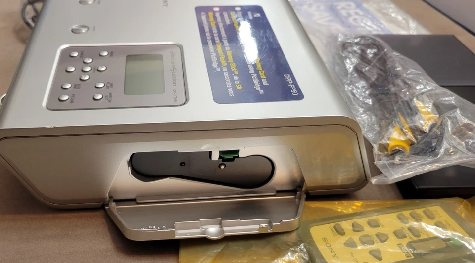 Sony DPP-FP50 Photo Digital Printer w/ Accessories Missing Original Box - Image 2 of 4