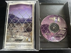 Area 51 (Sega Saturn, 1996) Complete CIB With Registration Card
