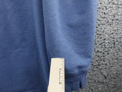 Pendleton Mens Medium Quarter Zip Sweater Navy Blue Cotton Soft XXL - Picture 9 of 13