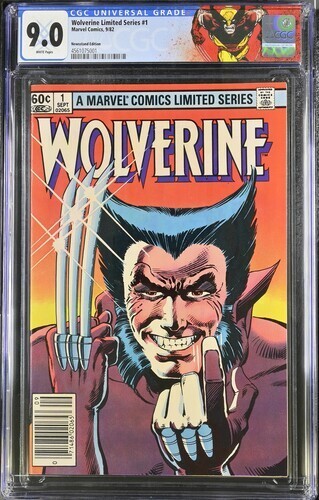 Wolverine #1 (1982) CGC 9.0 1st Wolverine in Solo Title NEWSSTAND - CUSTOM LABEL - Picture 2 of 6