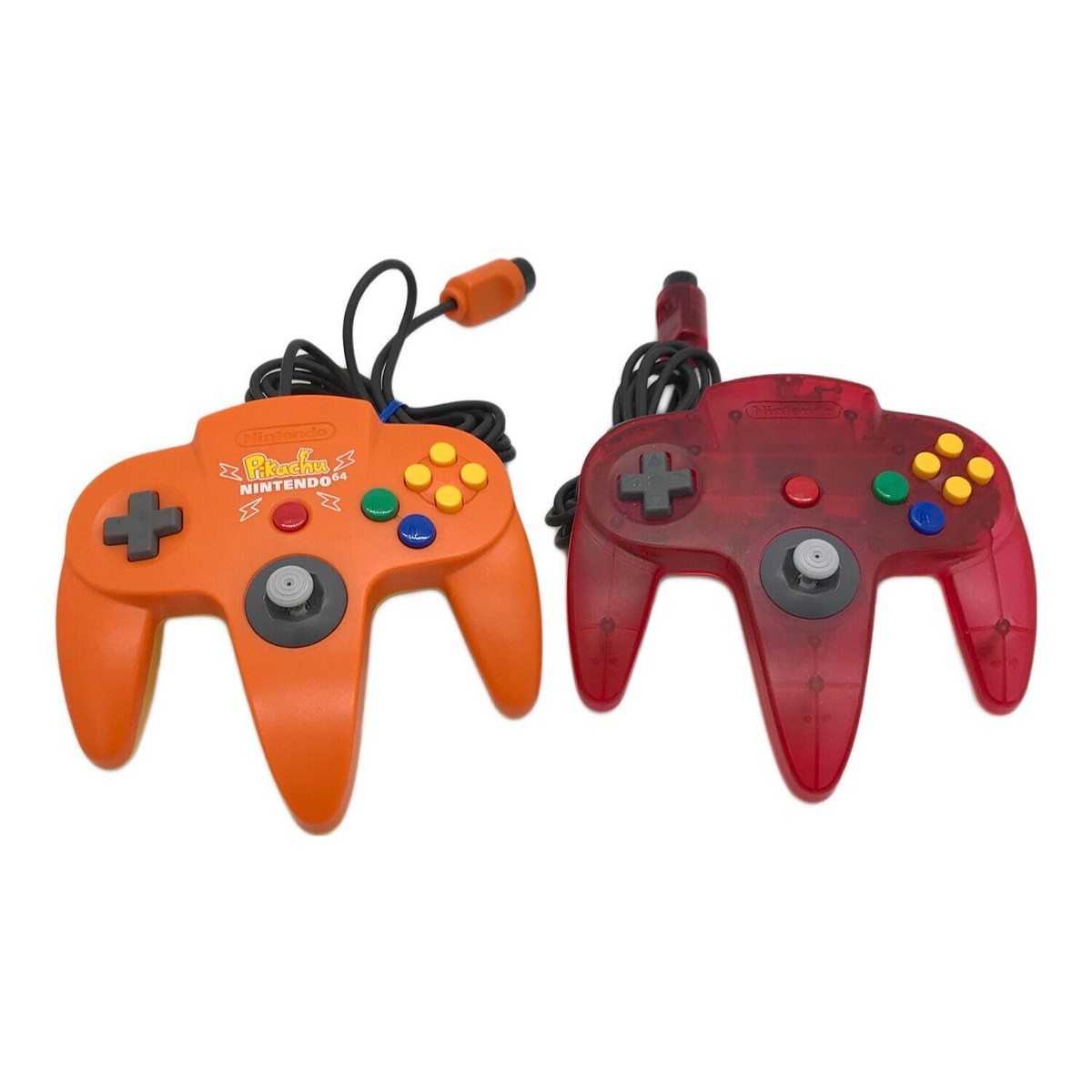 Nintendo 64 Pikachu Edition NUS-101 Excellent Condition Nintendo 64 Pikachu Edition NUS-101 Excellent Condition