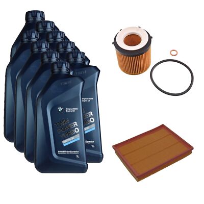 FEBI BILSTEIN Inspektionspaket 9L BMW Twin Power Turbo 5W-30 für 3er F30 F80