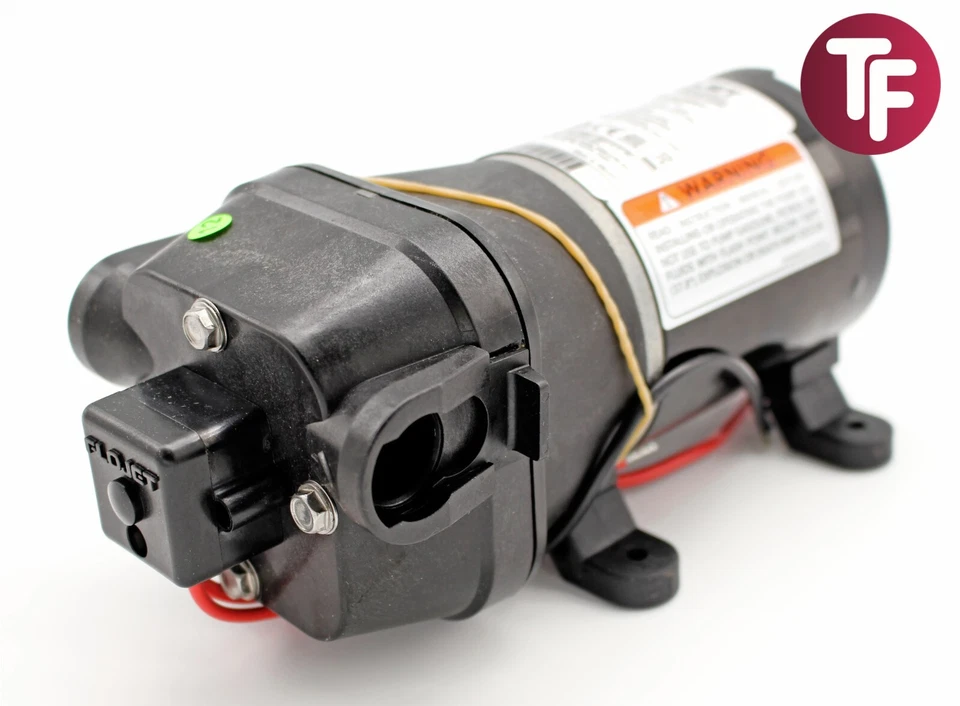 Bomba controlada de presión cuádruple Flojet R4405143A 1/2" 12,5 LPM con derivación interna Foto 4 de 4