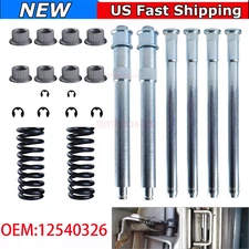 Door Hinge Pin and Bushing Repair Kit+Spring and Roller Pin Fits Chevy Chevrolet
