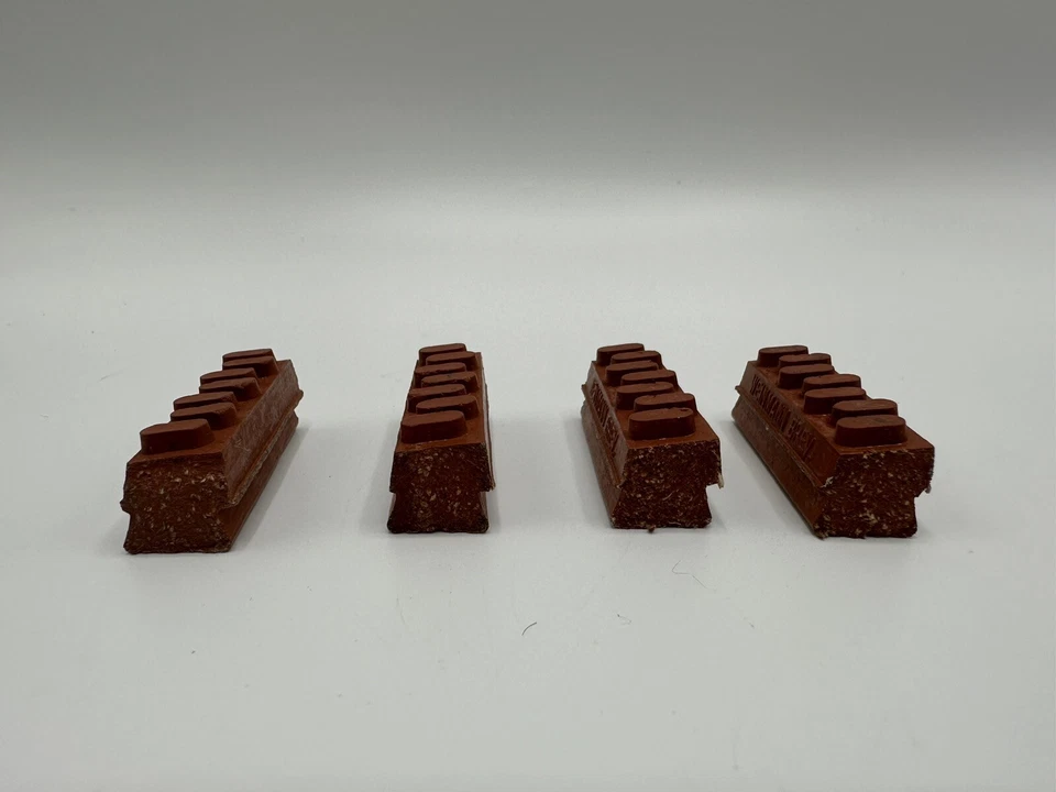 NUEVO DE LOTE UNIVERSAL 51 61 JUEGO DE PASTILLAS DE FRENO ZAPATOS VINTAGE CARRERAS BICICLETA DE CARRETERA BICICLETA ROJO Foto 3 de 4