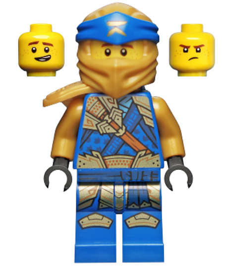 Lego Jay (Golden Ninja) 71774 71775 Crystalized NINJAGO