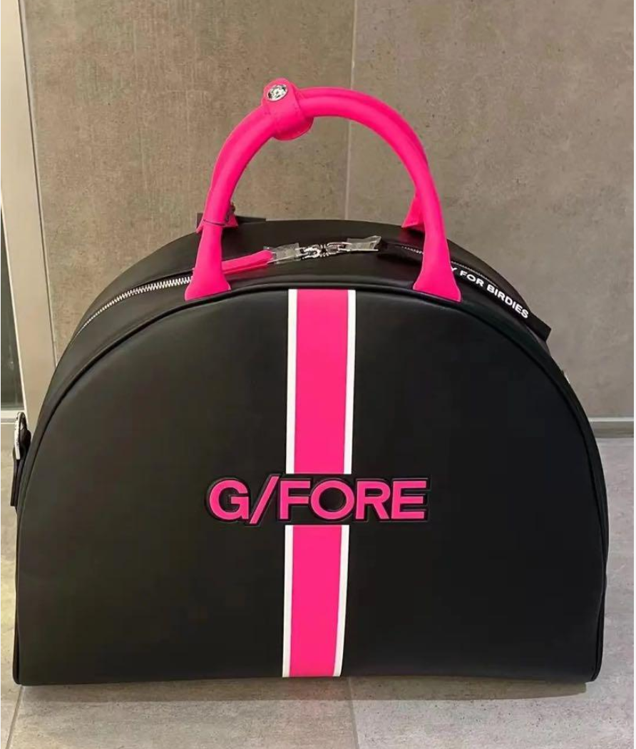 G/FORE Boston Bag Shoes Bag Black x Pink Japan | eBay G/FORE Boston Bag Shoes Bag Black x Pink Japan | eBay