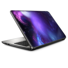 Laptop Skin Wrap Universal for 13 inch - space gasses purple cloud