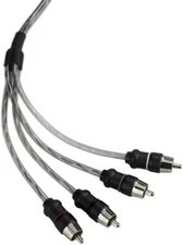 JL AUDIO XD-CLRAIC4-18 4-CHANNEL 18 FEET HIGH QUALITY AUDIO SINGNAL RCA CABLE