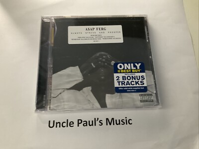 Always Strive and Prosper Bonus Best Buy by A$AP Ferg CD Brand New Sealed Hype