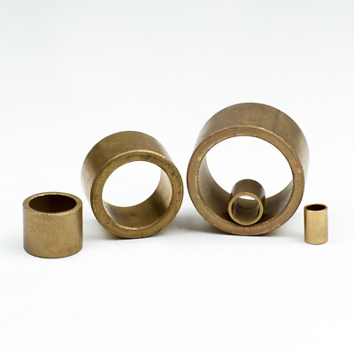 22x27x15mm Sinterbronze Buchse Ø 22mm Welle Gleitlager 22/27x15mm Zylinderlager 
