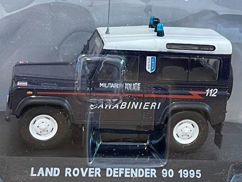Coche LAND ROVER DEFENDER 90 1995 Carabinieri 112 Policia Italia 1:43 die-cast - Imagen 2 de 4
