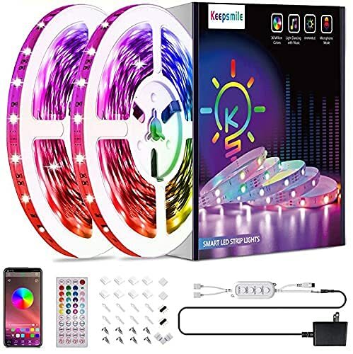 50ft Led Strip Light 5050 Rgb Color Changing For Bedroom Kitchen Home Decoration For Sale Online Ebay