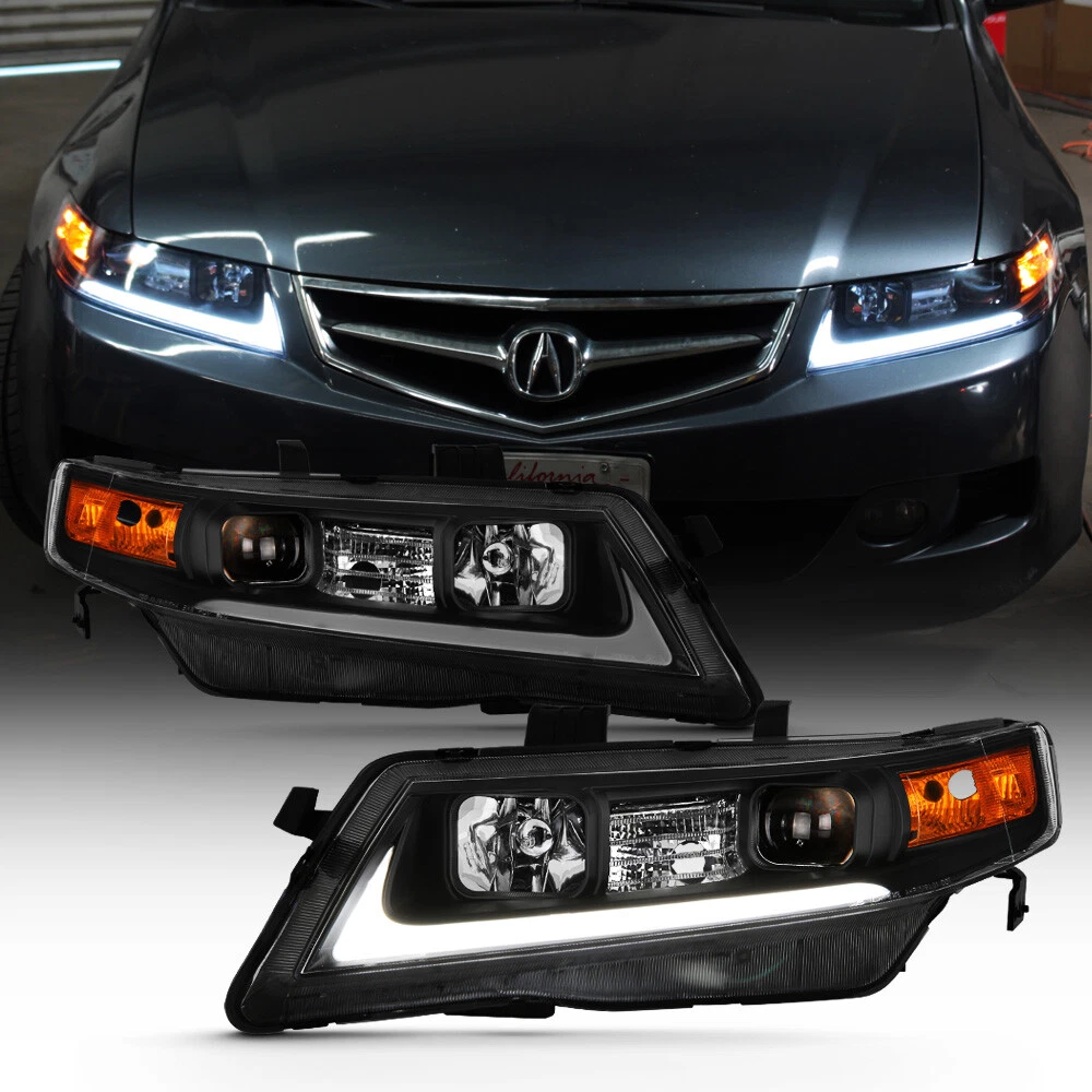 2004 2005 2006 2007 2008 sale acura tsx led bar projector headlights