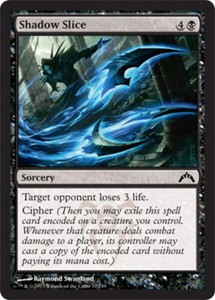 Shadow Slice x4 - Gatecrash - NM-Mint, English - Gatecrash