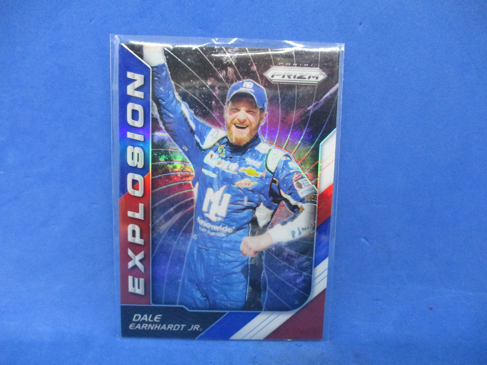 2018 Panini Prizm Racing NASCAR Explosion RED WHITE BLUE #83 Dale ...