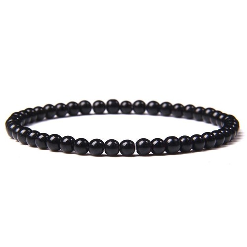 4Mm Stone Beads Energy Bracelet Natural Round Agates Onyx for Women Bracelets - Picture 149 of 168