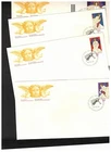 CANADA  1986 CHRISTMAS on 4 FDC MNH  #1113+ cat SEE SCAN  BOX 520