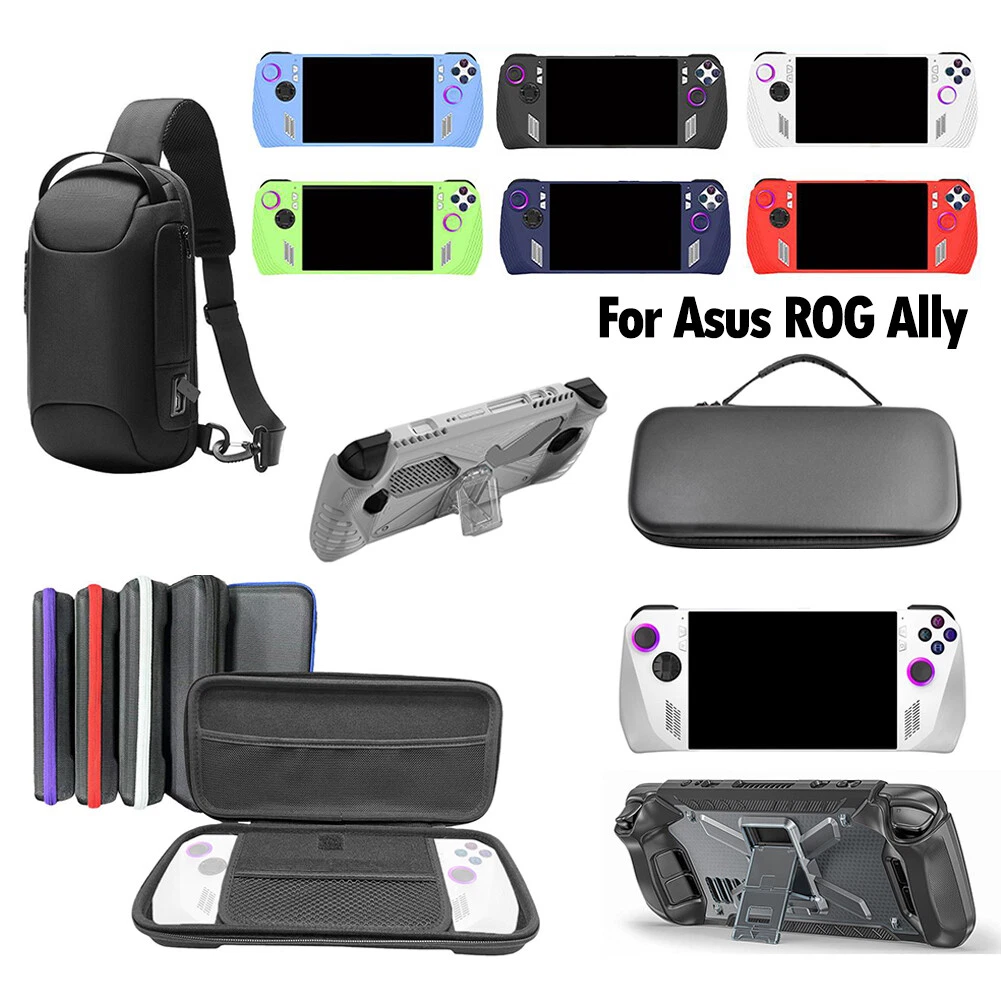 Rog Ally Case, Clear Case Compatible Asus Rog Ally Gamings Handheld, Soft Tpu Game Console Silicone Cover For Rog Ally Gamings Handheld