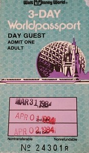 19 Walt Disney World 3 Day World Passport Ebay 19 Walt Disney World 3 Day World Passport Ebay
