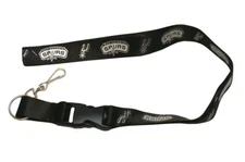 San Antonio Spurs Lanyard TC Detachable Keychain Black NBA Official Merch