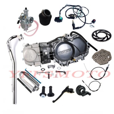 #ad Lifan 125cc 4 speed Engine Motor Full Kit for Mini Trail CT110 CT70 CRF110F QA50 $569.12