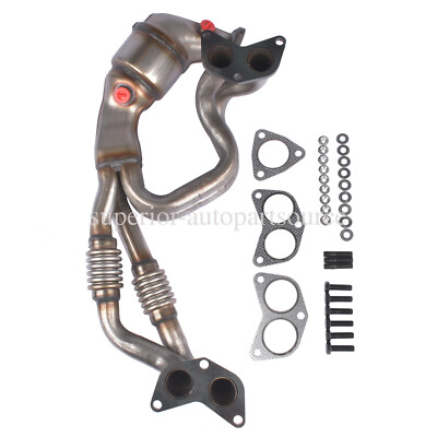 Another leaking/cracked exhaust manifold story (catalytic converter