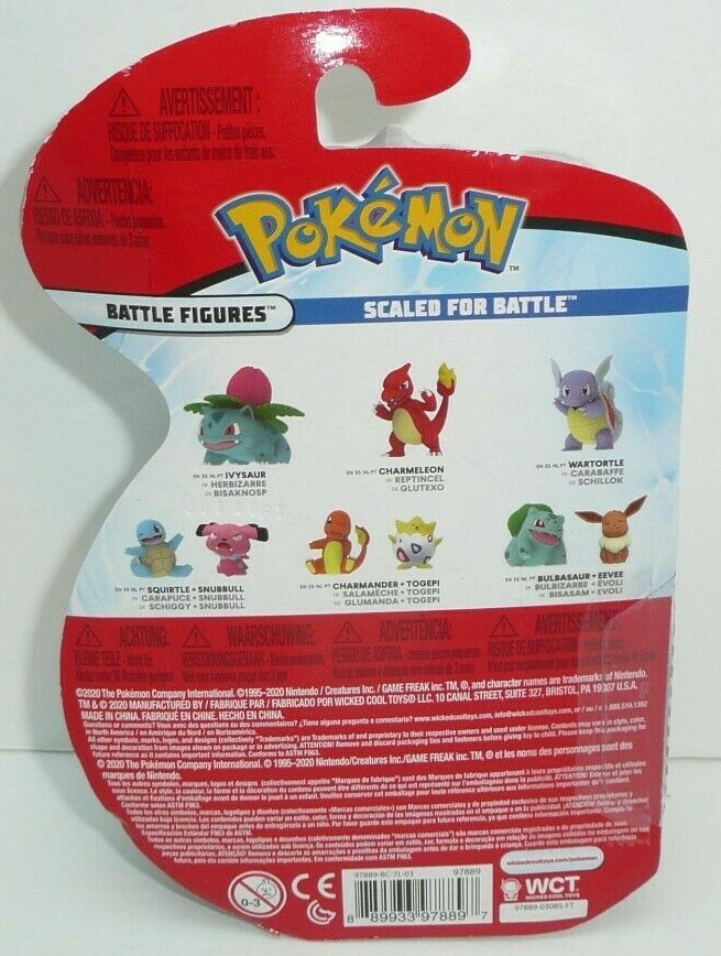 Pokemon Wartortle Battle Figure Squirtle Evolution Action Figure